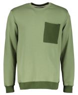Anerkjendt sweater - modern fit - groen