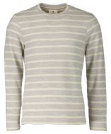 Anerkjendt sweater - slim fit - grijs