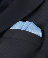 Azzuro pochet - lichtblauw 