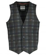 No Excess gilet - modern fit - blauw