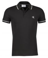 Calvin Klein polo - slim fit - zwart