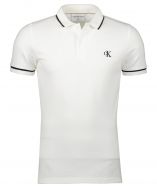 Calvin Klein polo - slim fit - wit