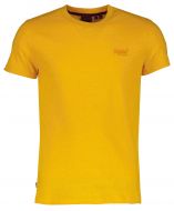 Superdry t-shirt - slim fit - geel
