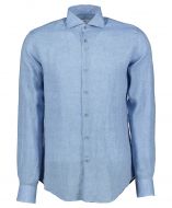 Gentiluomo overhemd - slim fit - blauw