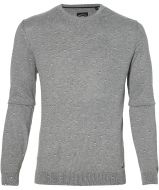 sale - Lerros pullover - modern fit - grijs