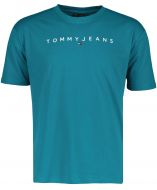 Tommy Jeans T-shirt - regular fit - groen