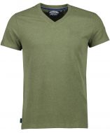Superdry T-shirt - slim fit - groen