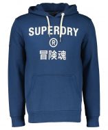 Superdry sweater - slim fit - blauw
