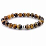 Steel & Barnett armband - bruin