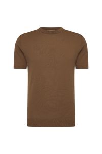 Hensen T-shirt - Slim Fit - Bruin