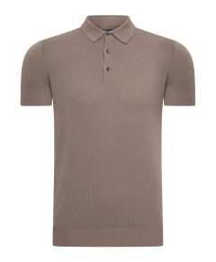 Nils Poloshirt - Slim Fit - Taupe