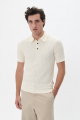 Matinique polo - slim fit - ecru