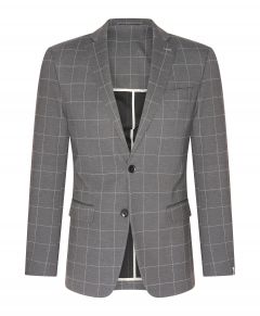 Hensen kostuum - slim fit - grijs