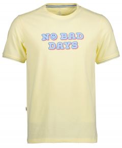 Colours & Sons t-shirt - modern fit - geel