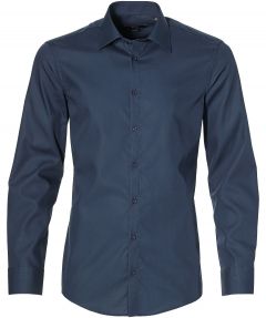Venti overhemd - slim fit - blauw
