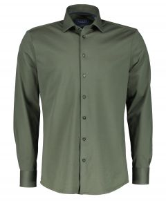 Ledûb overhemd - modern fit - groen