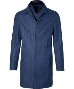 Jac Hensen jas - modern fit - blauw
