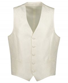 Digel trouwgilet - modern fit -  creme