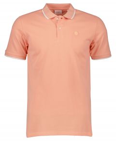 Knowdlegde Cotton polo - modern fit - roze