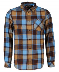 Knowdlegde Cotton overhemd - modern fit - bru