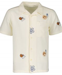 Knowledge Cotton overhemd - slim fit - ecru