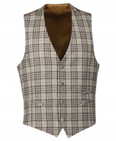 Move by Digel trouwgilet - slim fit - beige