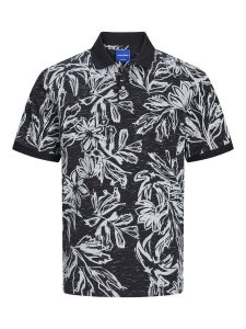 Jack & Jones polo - modern fit - zwart