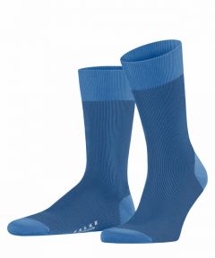 Falke sokken - fine shadow - blauw