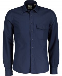 Hensen overhemd - slim fit - blauw