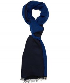 sale - Jac Hensen shawl - blauw