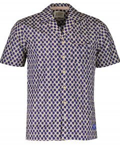 Scotch & Soda overhemd - modern fit - blauw