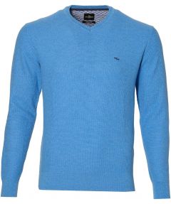 sale - Jac Hensen pullover - modern fit - blauw