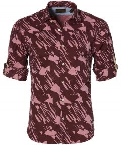 Scotch & Soda overhemd - slim fit - rood