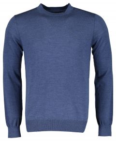 Nils pullover - extra lang - blauw