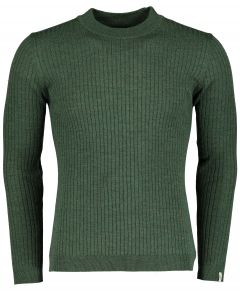 Hensen pullover - slim fit - groen