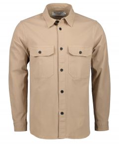 Kuyichi overhemd - modern fit - beige