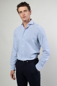 Jac Hensen Premium overhemd - slim fit-blauw 