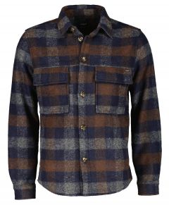 Jac Hensen overshirt - modern fit - bruin