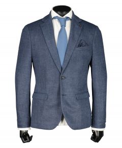 Zuitable kostuum - slim fit - blauw