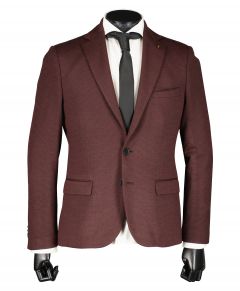 Zuitable kostuum - slim fit - rood