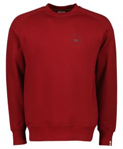 Hensen sweater - slim fit - rood