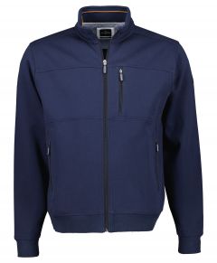 Jac Hensen vest - extra lang - blauw