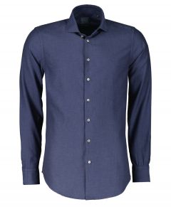 Nils overhemd - slim fit - blauw