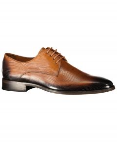 Jac Hensen Premium veterschoen - cognac
