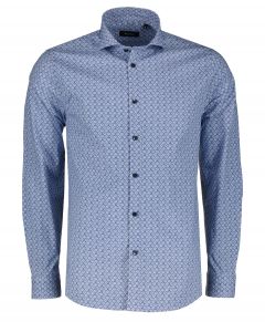 Matinique overhemd - slim fit - blauw