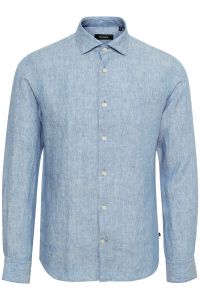 Matinique overhemd - modern fit - blauw