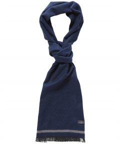 Jac Hensen Shawl  - wol - donkerblauw 
