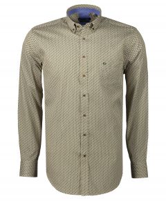 Giordano overhemd - modern fit - groen