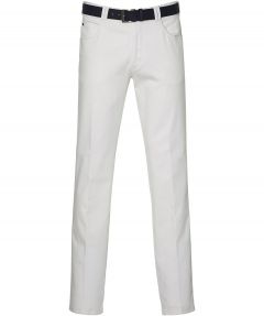 Meyer pantalon Dubai - modern fit - wit