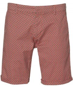 Dstrezzed short - slim fit - rood